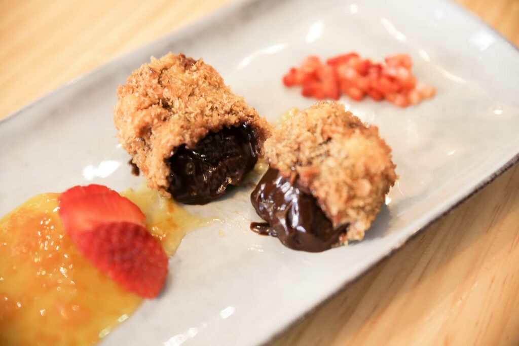 Chocolate croquettes